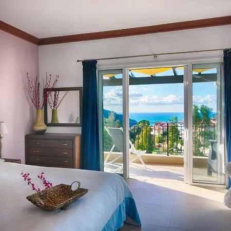 Villa - 3 Minutes From The With Heated Eco-pool And Sunset View Afionas